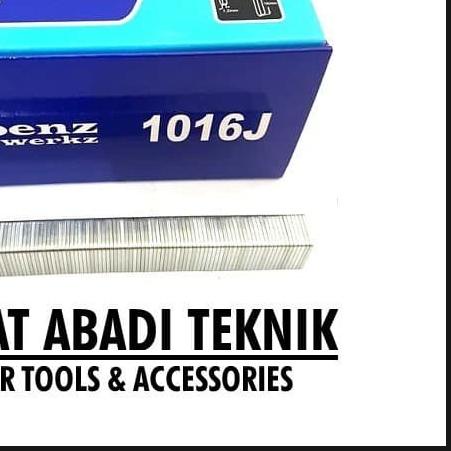 

☼ BENZ 1016J Isi Mesin Staples Paku Tembak U Mata Nailer Gun 1016 J ➳