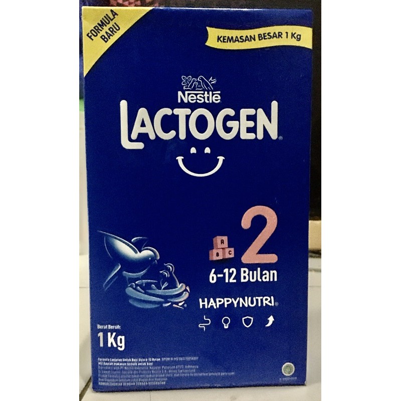 

LACTOGEN 2 Plain 1kg Kemasan Baru