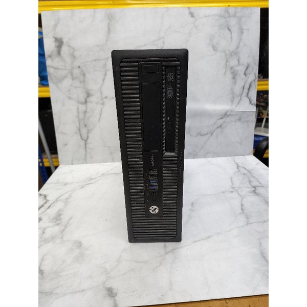 PC HP PRODESK 600 G1 CORE I5 GEN4 RAM 8GB SSD 256GB DVD SLIM