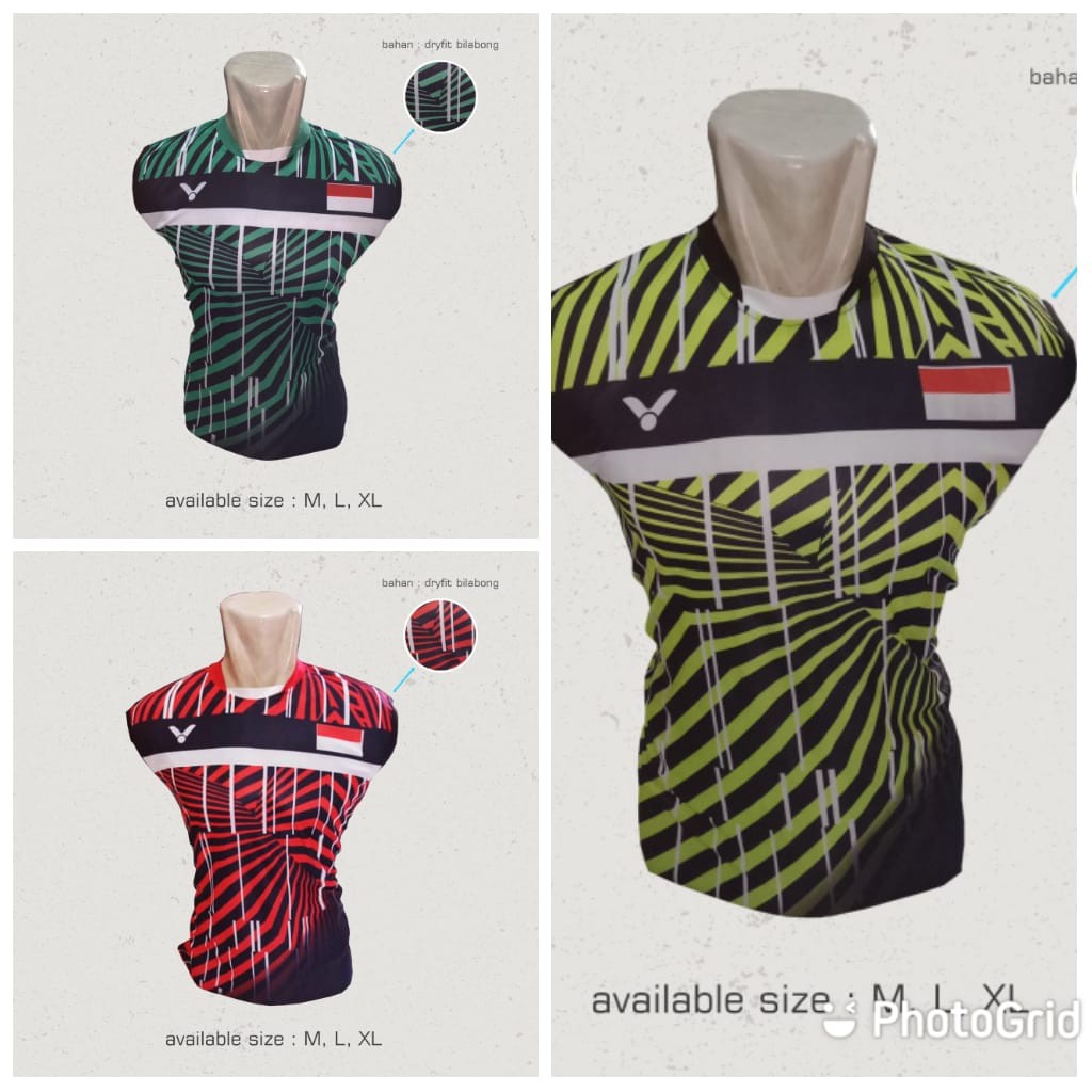 SINGLET BADMINTON, SINGLET BULUTANGKIS, SINGLET PRINTING, SINGLET BADMINTON VIKTOR