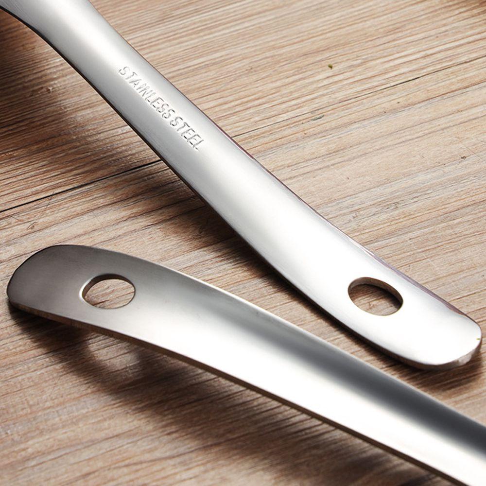 [Elegan] Sendok Nasi Silver Deepen Thicken Tableware Untuk Rumah Restoran Hotel Rice Paddle Food Serving Spoon