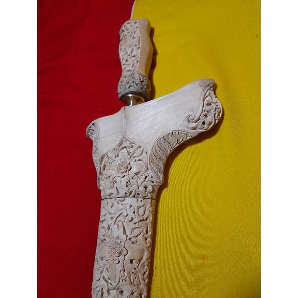 warangka keris sandang walikat ukir bunga 3 dimensi | deder keris | gagang keris | hulu keris | gaga