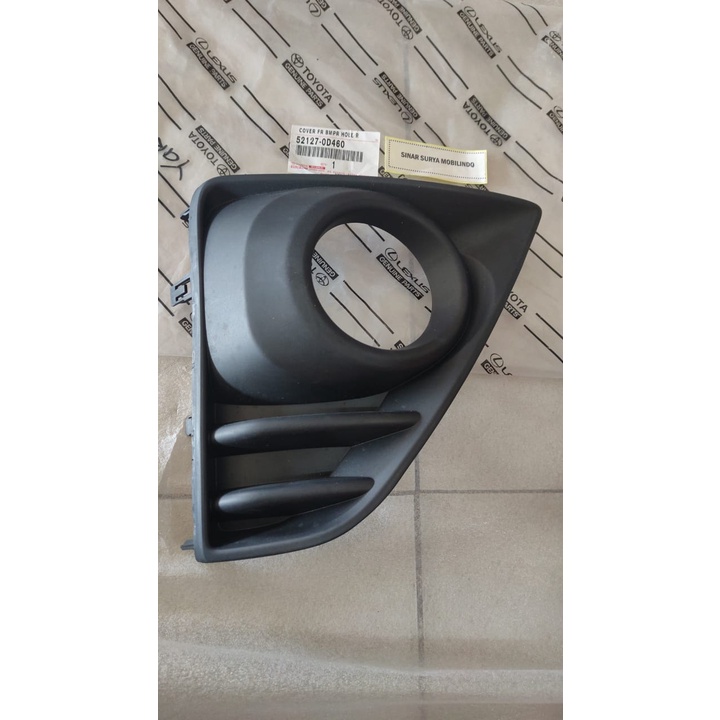 [ COD ] Cover foglamp bemper bumper  depan All new Yaris 2014-2016 TRD RH/LH ORIGINAL
