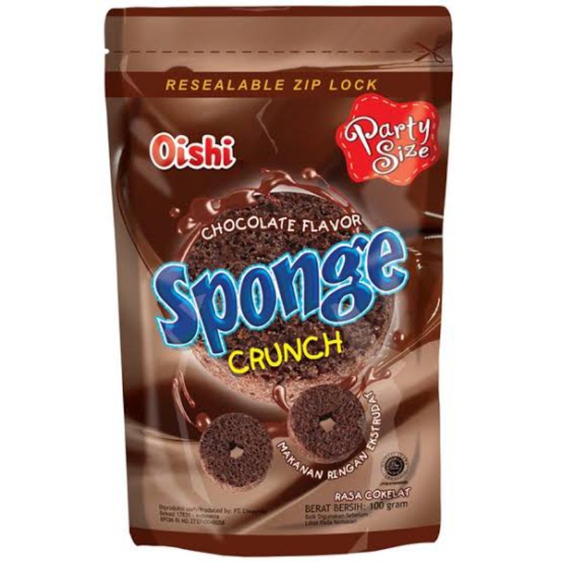 

Sponge Crunch Cokelat 100 gr