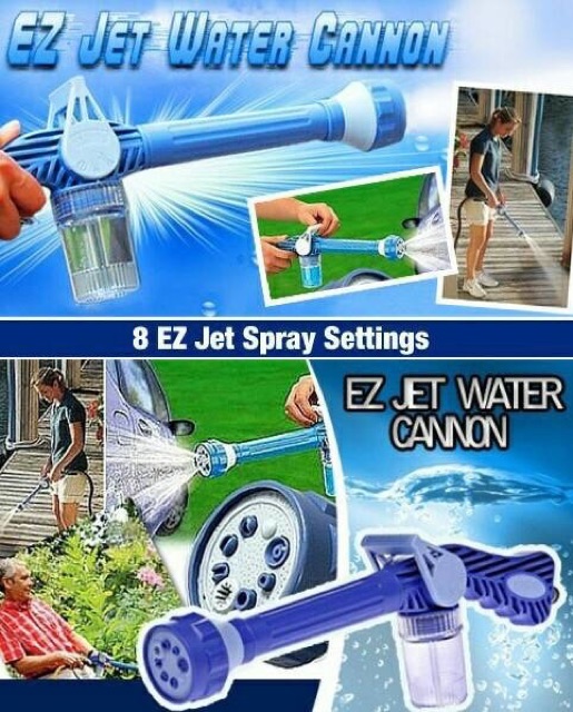 Ez Jet Water Cannon alat penyemprot air cuci motor mobil dengan 8 built in mode sprayer