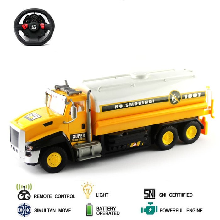 PROMO!! Mainan Mobil Remote Control RC Truk Tanki Bensin