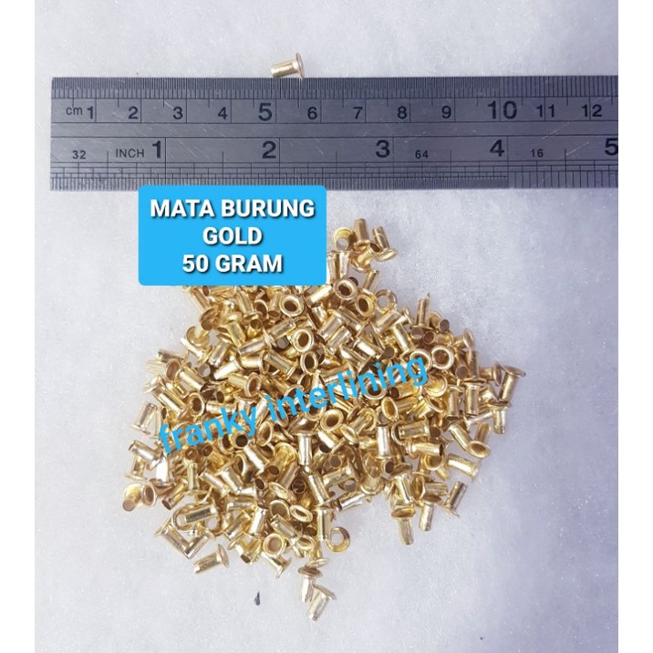 MATA BURUNG EYELET  ISI 50 GRAM