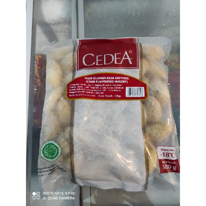 

Cedea ikan olahan kepiting 500gr