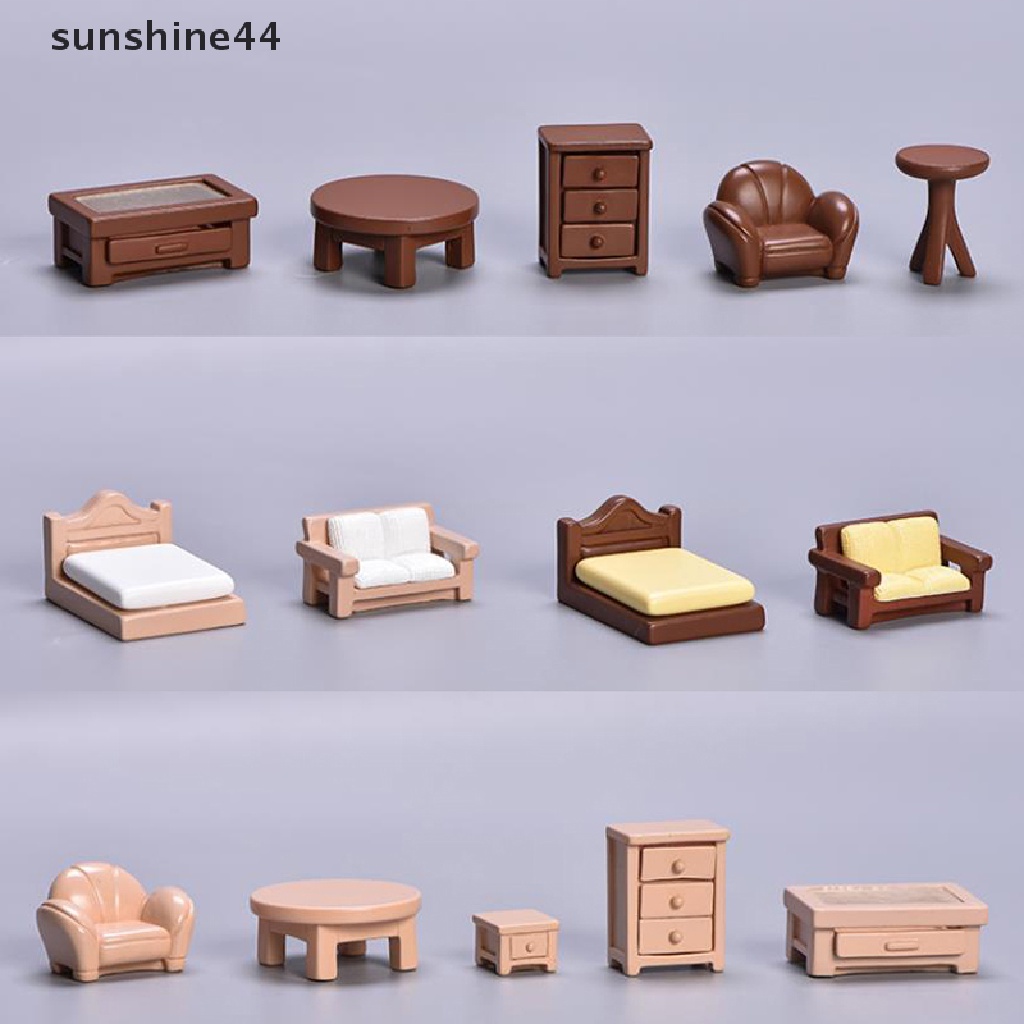 Sunshine Miniatur Rumah Peri Mini DIY Untuk Dekorasi Taman