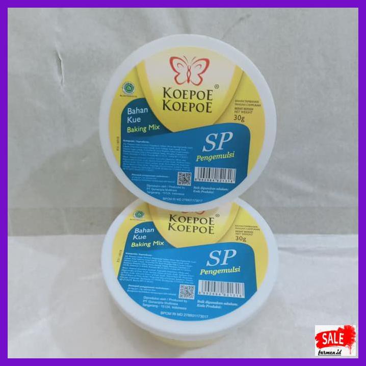 

RISAPE- KOEPOE KOEPO SP / BAHAN KUE SP/ PENGEMULSI / BAKING MIX 30G -ASLIII.