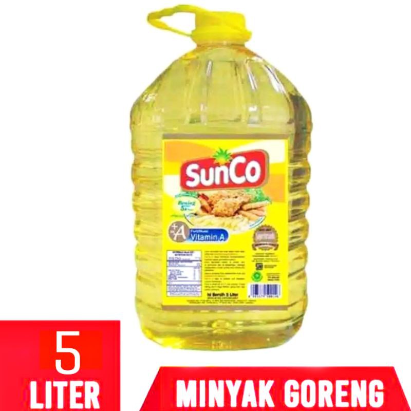 

Minyak Goreng SUNCO 5L EXP:2026 (5Liter/Botol)