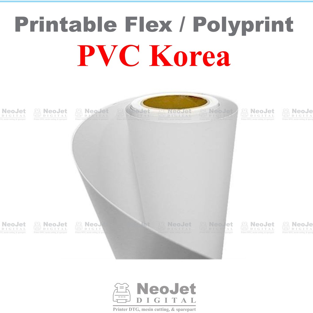 Polyprint Printable PVC  Flex Korea Polyflex  Print Sablon 