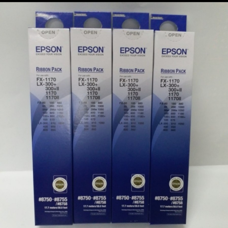 8758 REFILL EPSON FX 1170 LX 300 300+ 300+II 1170 1170II ORIGINAL 100% PITA