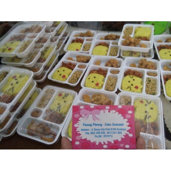 

Nasi Bento Box Putih