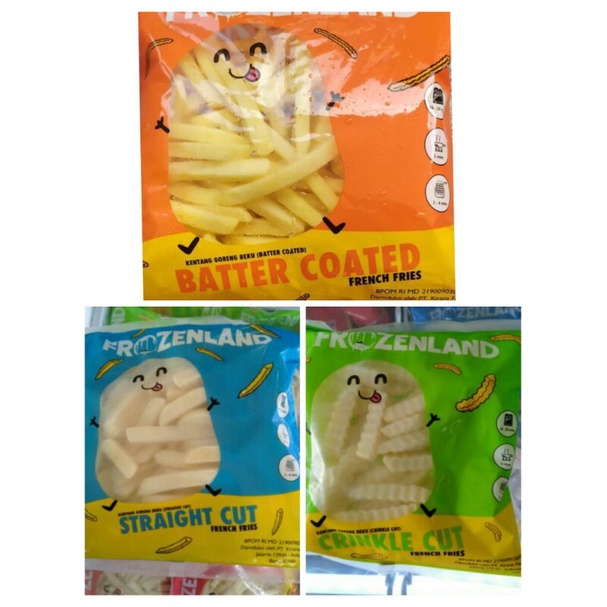 

FRENCH FRIES - frozen 500gram