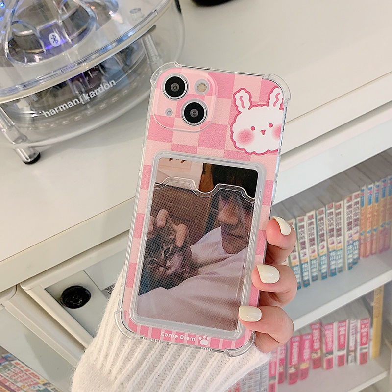 Soft Case Silikon TPU Transparan Motif Beruang Untuk IPhone 14 13 12 Mini 11 10 Pro XS Max X XR 8 7 6 6S Plus