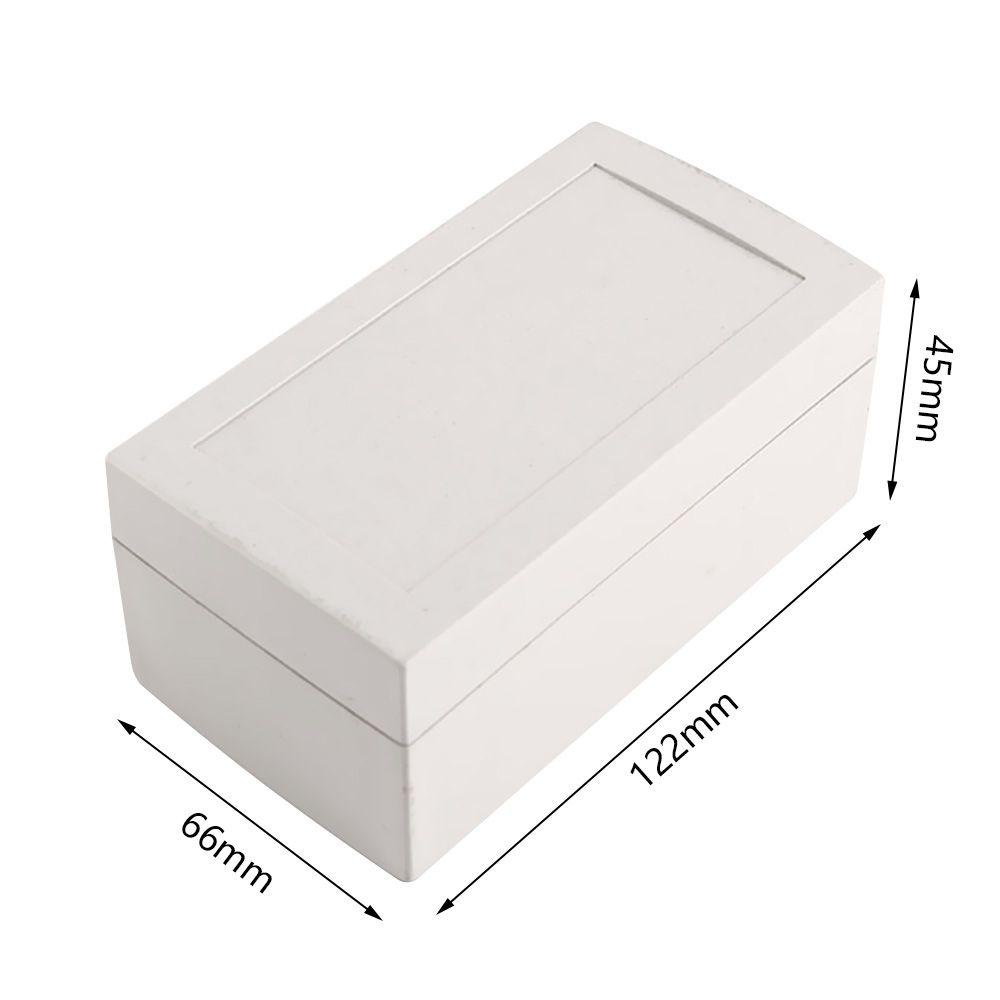 Populer Kotak Proyek Elektronik122 * 66 * 45mm DIY Kualitas Tinggi Instrumen Modul Kasus