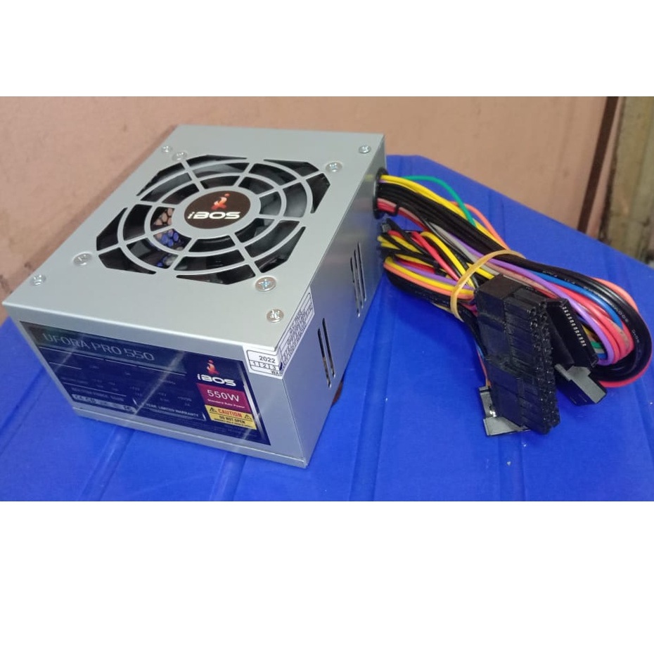 iBOS UFORA PRO 550W Micro ATX Power Supply PSU