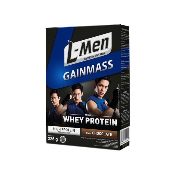 

L-Men Susu Bubuk Gain Mass For Men Chocolate 225G