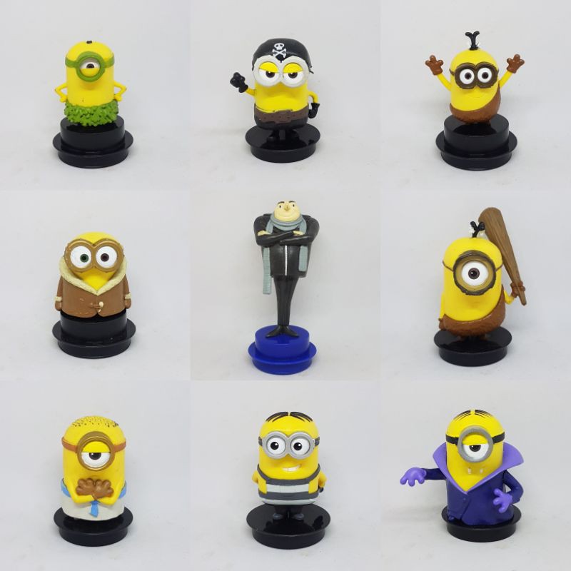 figure koleksi minion minions topper xxi preloved