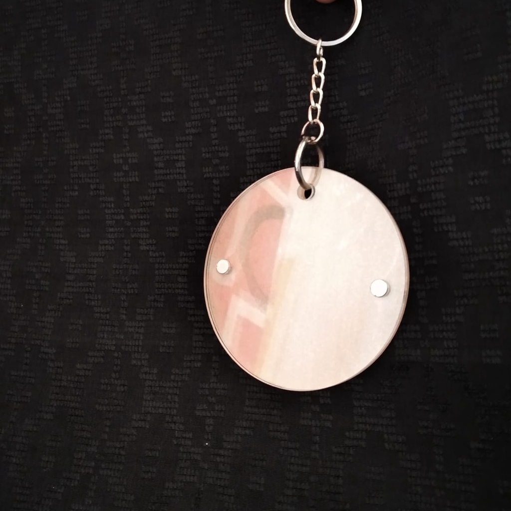 Gantungan kunci frame D. 7cm