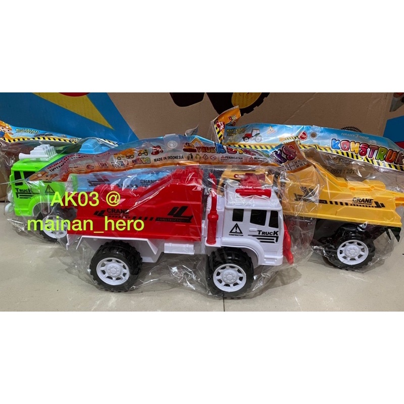 Mainan Anak Truk Crane AK03