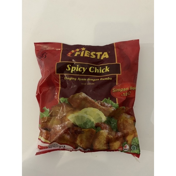 

Fiesta Spicy Chicken 500gr Termurah ayam goreng pedas