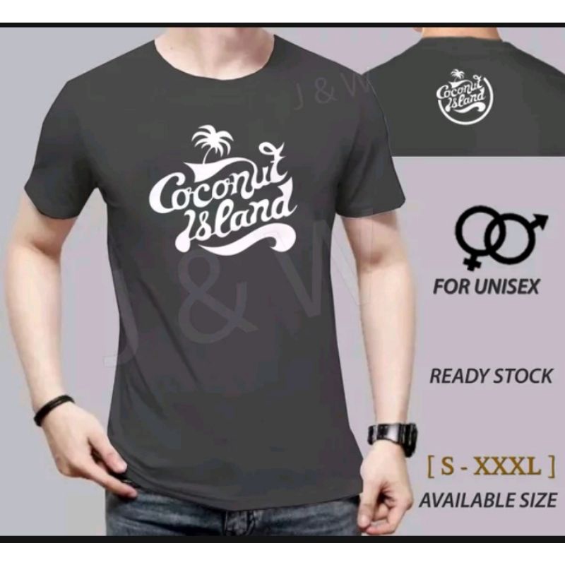 Tshirt kaos Coconut Island