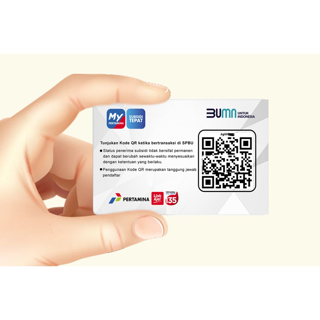 

Kartu My Pertamina Card Langsung Jadi