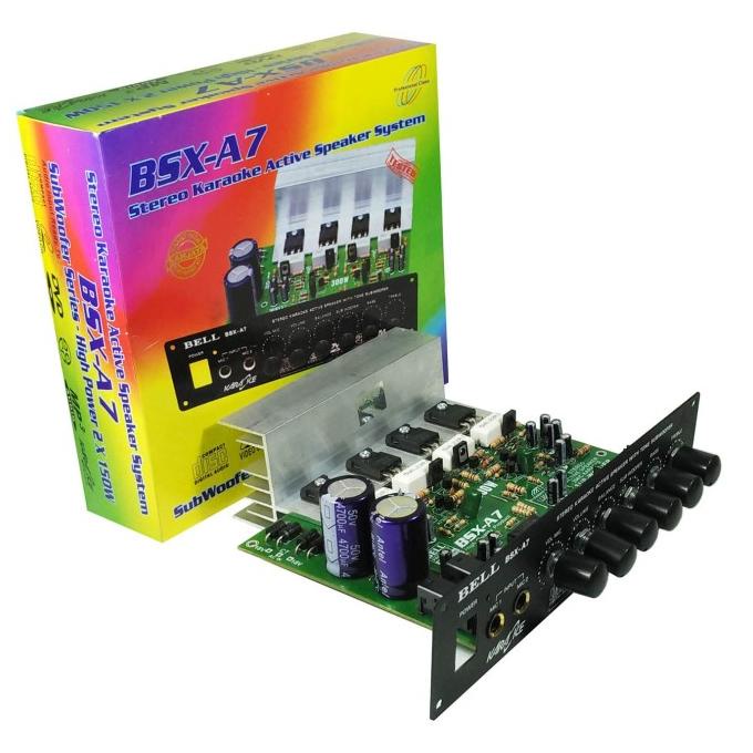 Kit Power Amplifier Aktif Bell BSX A7 .