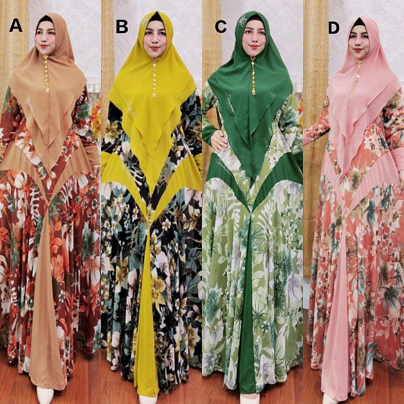 Set overall polka ori trq / RAFASYA SERIES PART 3 BY DANEENA (PO 27 JANUARI)
