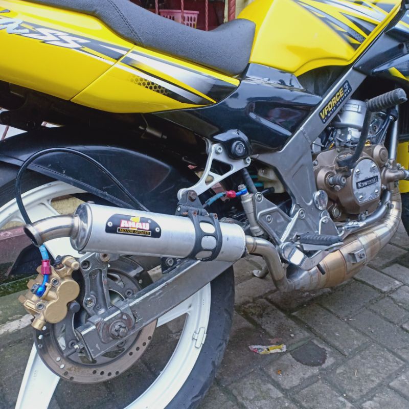 Knalpot AHAU ONE kawasaki ninja 2t