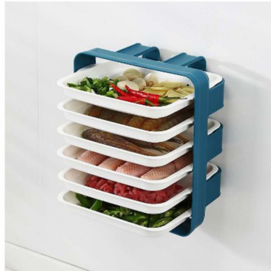 EM RAK SAYUR MAKANAN 6 SUSUN KITCHEN FOOD RACK