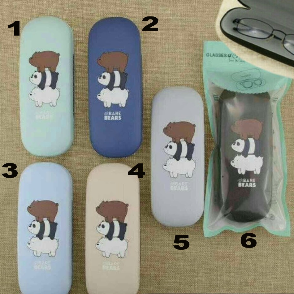 Tempat Kotak Kacamata Case Kacamata Hardcase Bare Bears