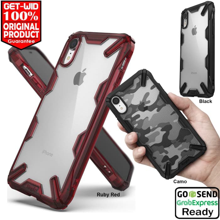 Hot Sale Case iPhone XR Rearth Ringke Fusion X iPhone XR ORIGINAL - Black