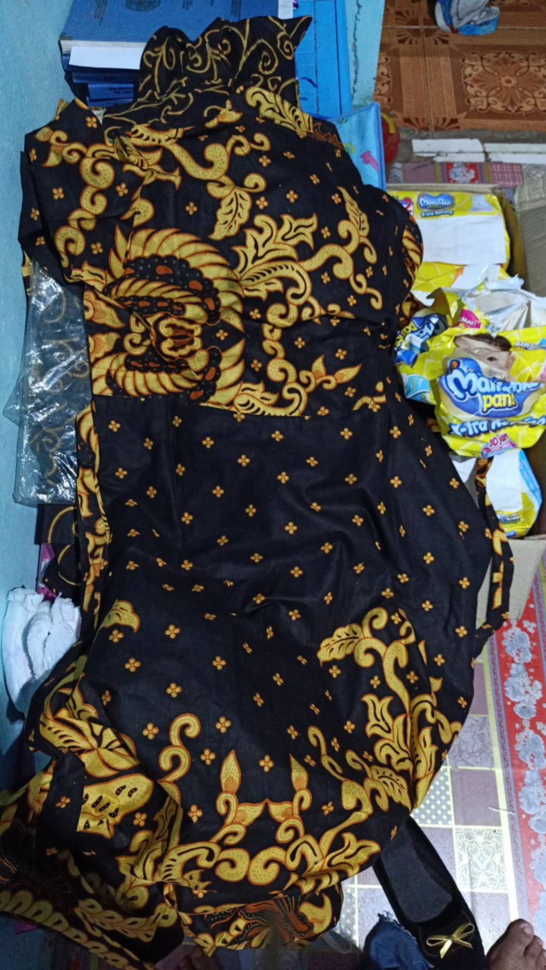 Gamis Batik Manggar, Padi,sekar,cantik,kubis,kipas,daun,kupu,nadine,gendis