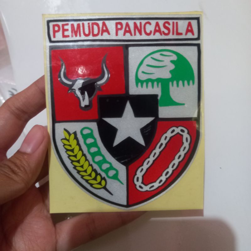 Jual Sticker Pemuda Pancasila Cutting Sticker Cutting Motor Cutting Sticker Sticker Emblem Motor