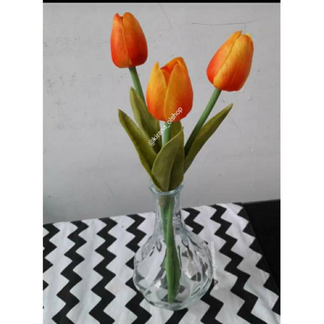 Set Vas Bunga Bunga Tulip Vas Ikea Shopee Indonesia