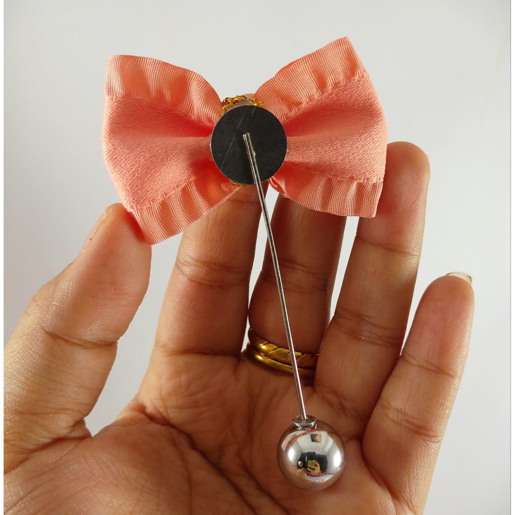Tusuk / Tuspin Pita Cantik Aksesoris kekinian T/uspin  Handmade By Tokopelanginicer
