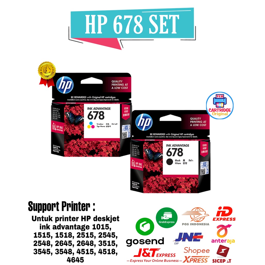 TINTA HP 678