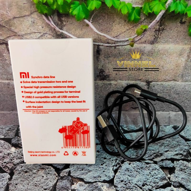 Kabel Data Xiaomi Original 100 % 2A Micro USB Fast Charging