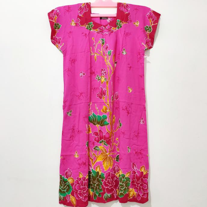 Best Seller # Daster Batik Hengky - Sikak Tangkai Remek - Murah Harga Distributor - Pink