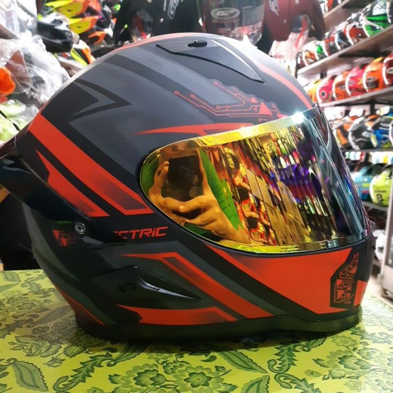 HELM SNAIL FFS1 ELECTRIC RED DOFF