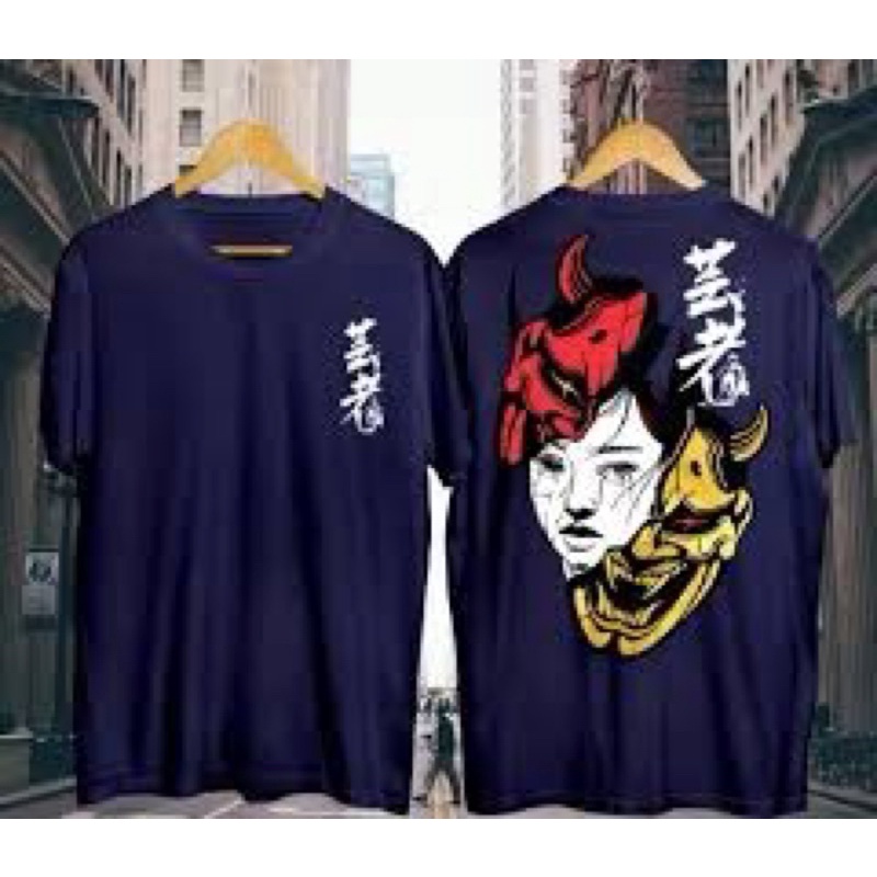 KAOS SAMURAI JEPANG HYPESAMA GEISHA ZORO DISTRO MURAH