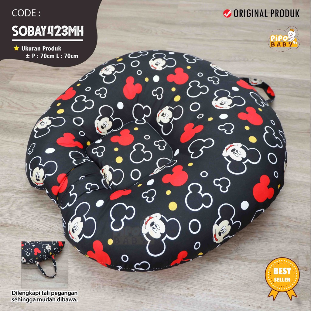 Bantal Sofa bayi Kasur Bayi Anti Gumoh Elha Baby Sofa Bayi Multifungsi Sofa Bayi Newborn Baby Launge