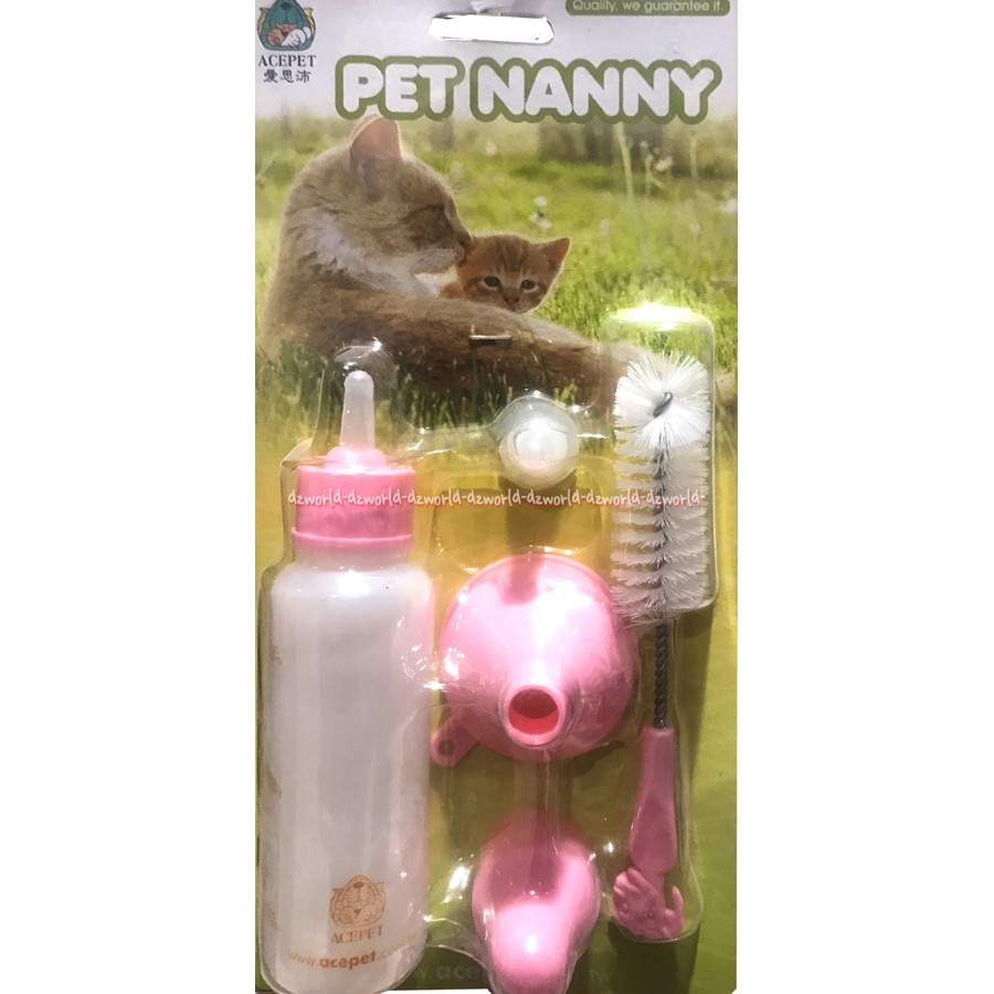 Pet Nanny Botol Susu Anjing Kucing Hewan Peliharaan Milk Botol Petnanny Milk Bottle For Dog Cats Cat