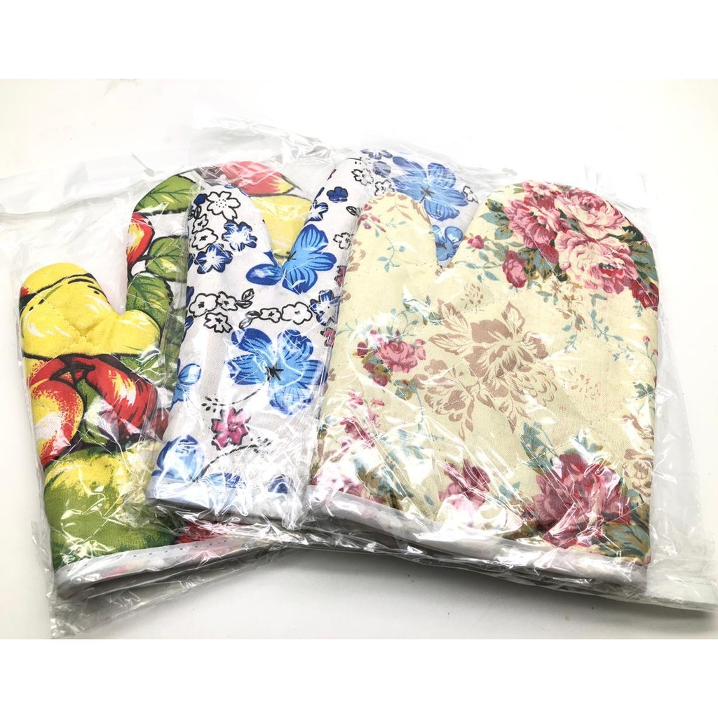 Sarung Tangan Masak Microwave Anti Panas Dapur / Pelindung Tangan Memasak Cempal Sarung Tangan Oven