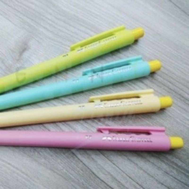 

FABER CASTELL Pen P7 Pena Klik Warna Pastel 0.7mm Ecer