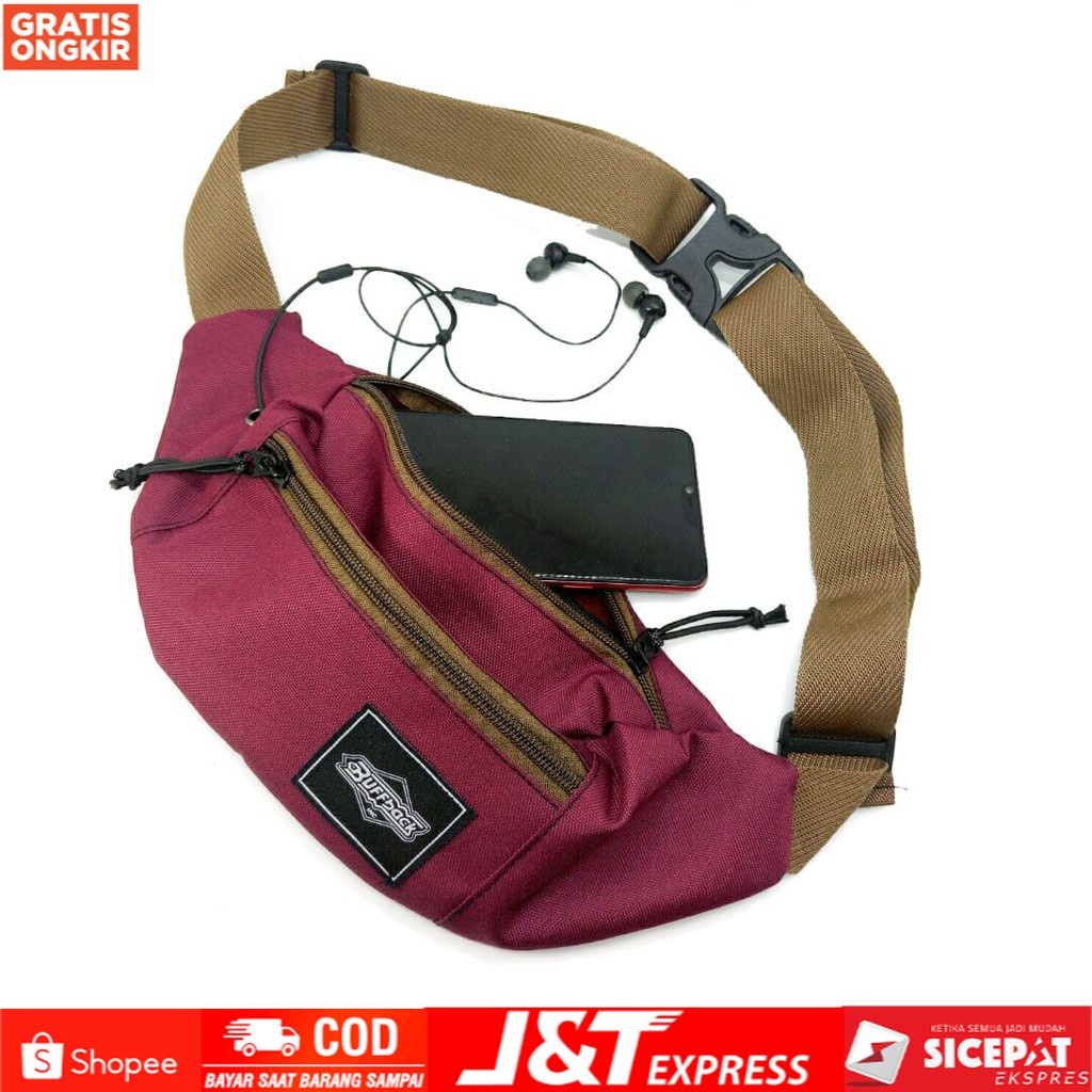 TAS SELEMPANG CEWEK WAISTBAG SLINGBAG TAS PINGGANG MINI TA ORIGINAL BANDUNG -ZECCOLECTION