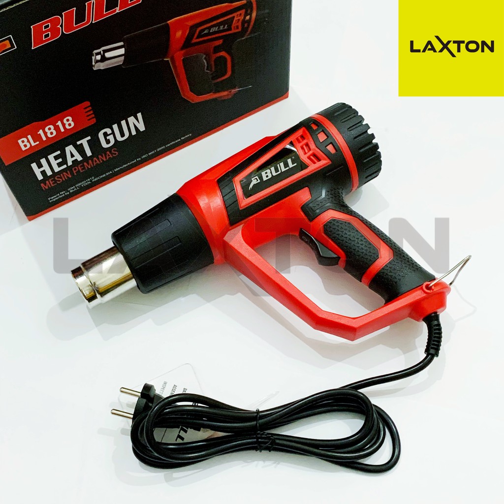 Bull mesin pemanas blower heat gun hot air gun pistol pemanas BL1818